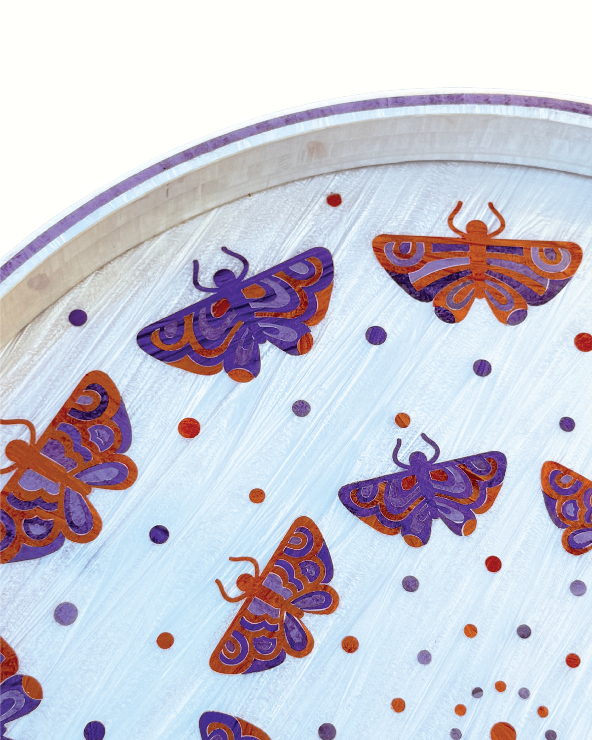 Purple Farasha Tray
