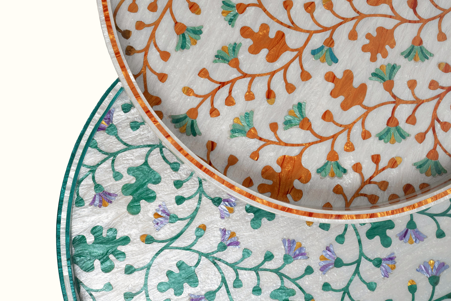 Orange Sard Tray