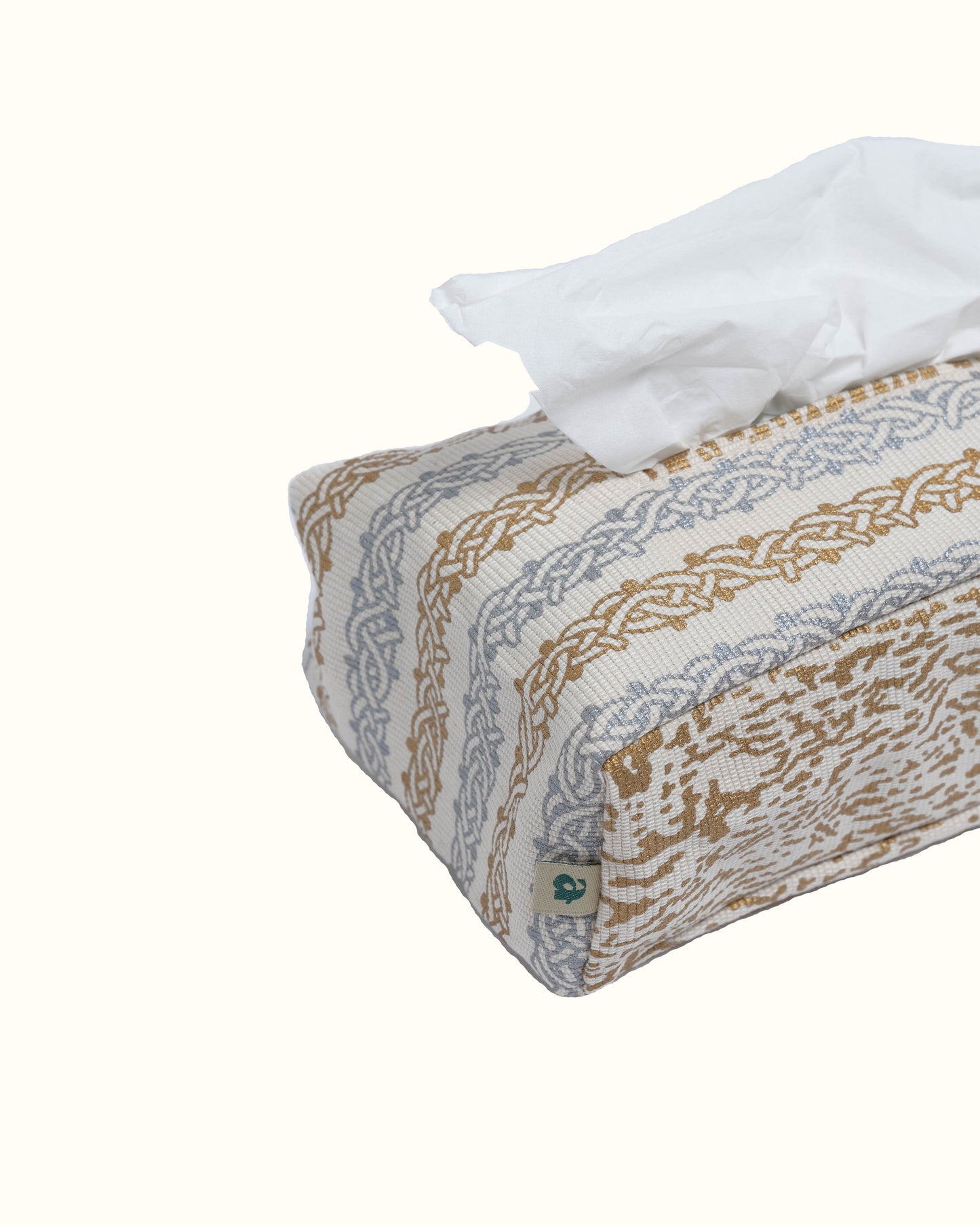 Silver & Gold Gadayel Tissue Sleeve