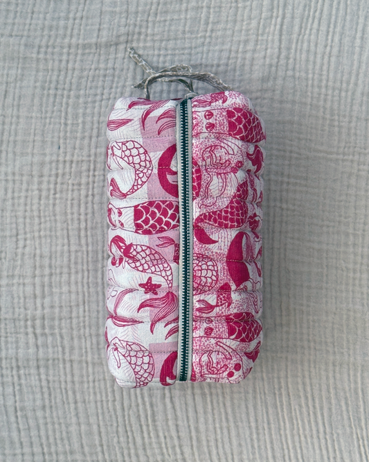 Ferial Pink Pouch