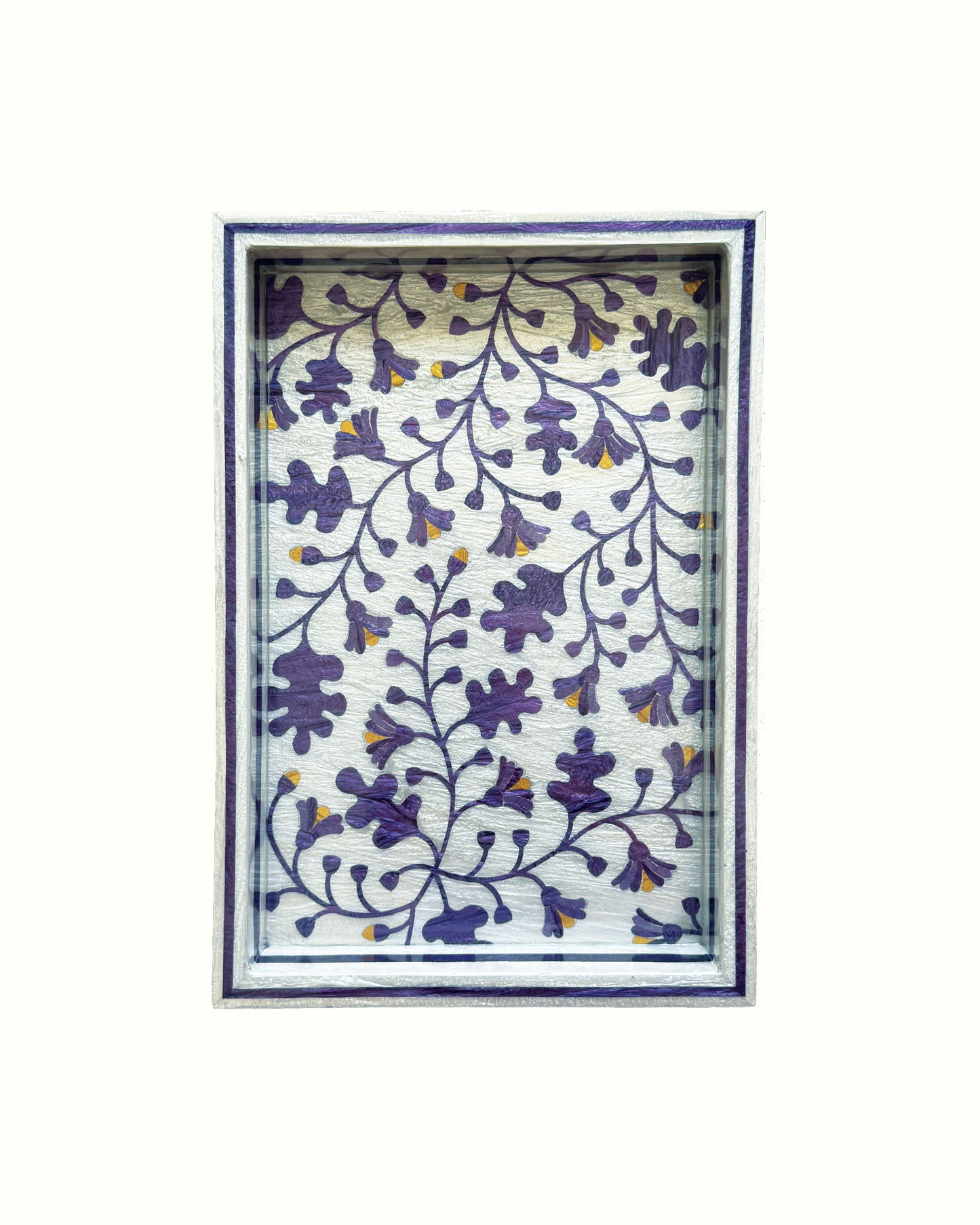 Classic Purple Sard Tray