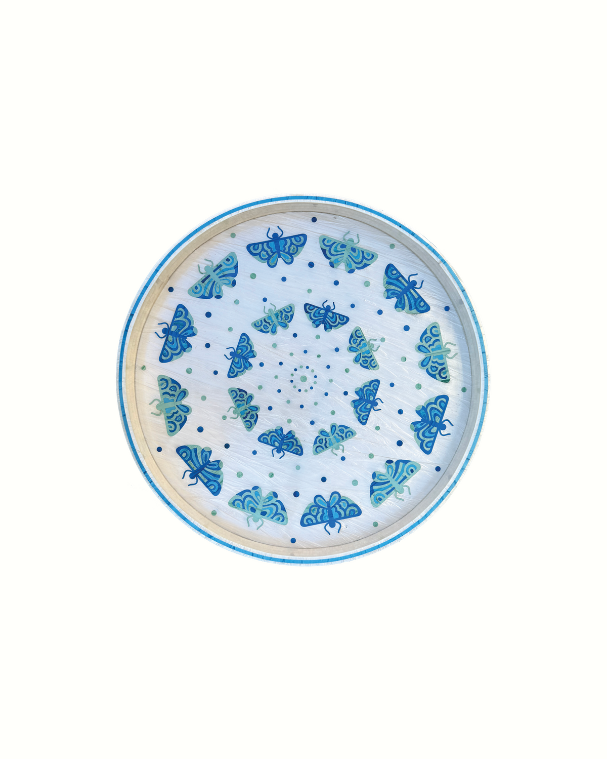 Blue Farasha Tray