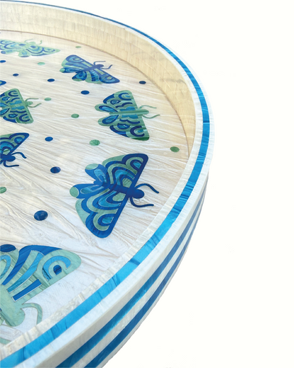 Blue Farasha Tray