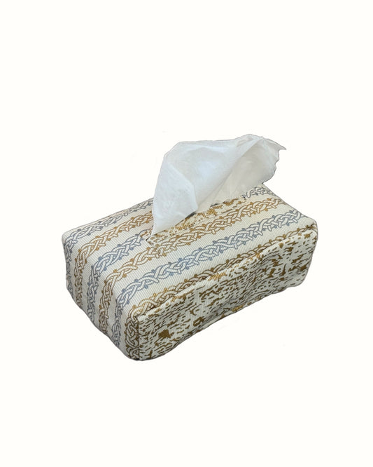 Silver & Gold Gadayel Tissue Sleeve