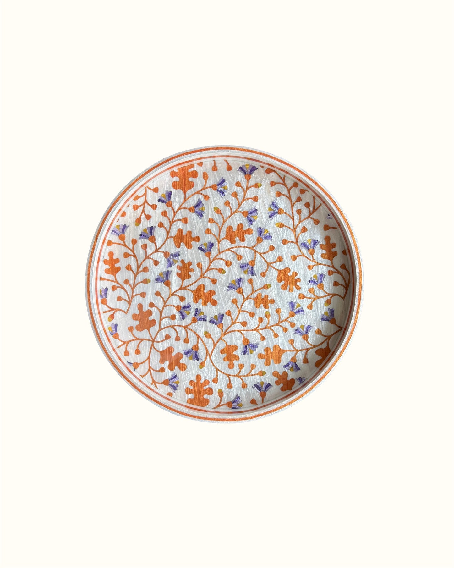 Orange & Purple Sard Tray