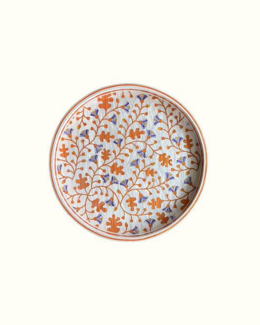 Orange & Purple Sard Tray