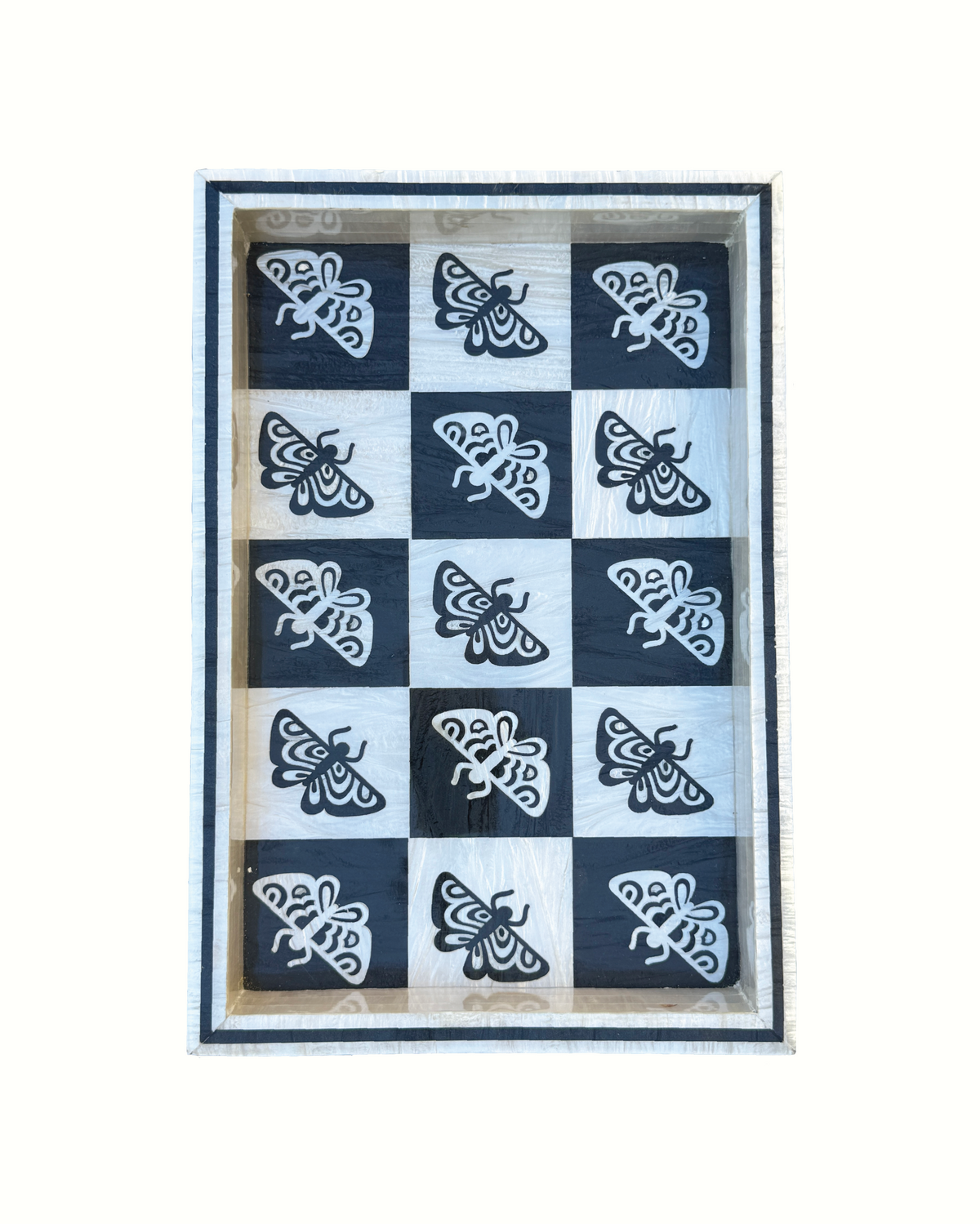 Black Chess Farasha Tray