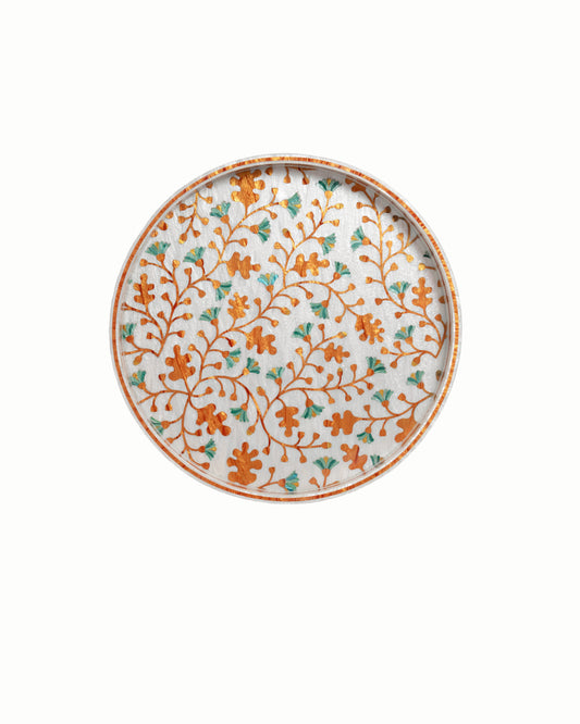 Orange Sard Tray