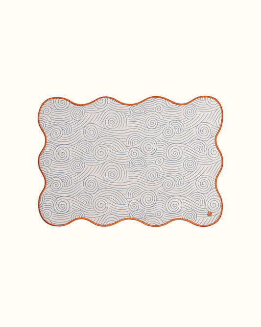 Wavy Fel Bahr Placemat
