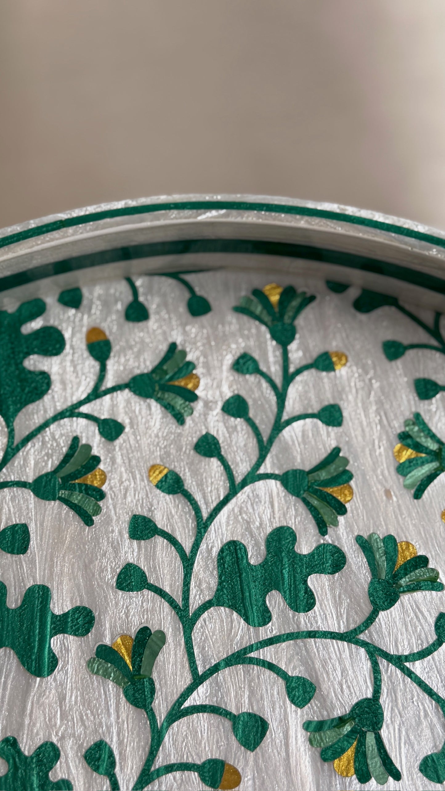 All Green Sard Tray